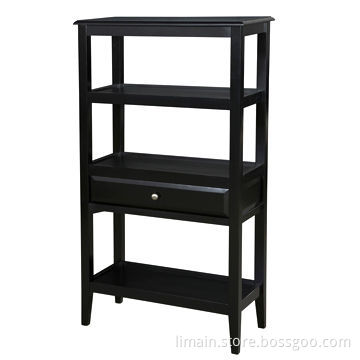 Bookshelf, measures 24.5 x 12.75 x 44 inches
